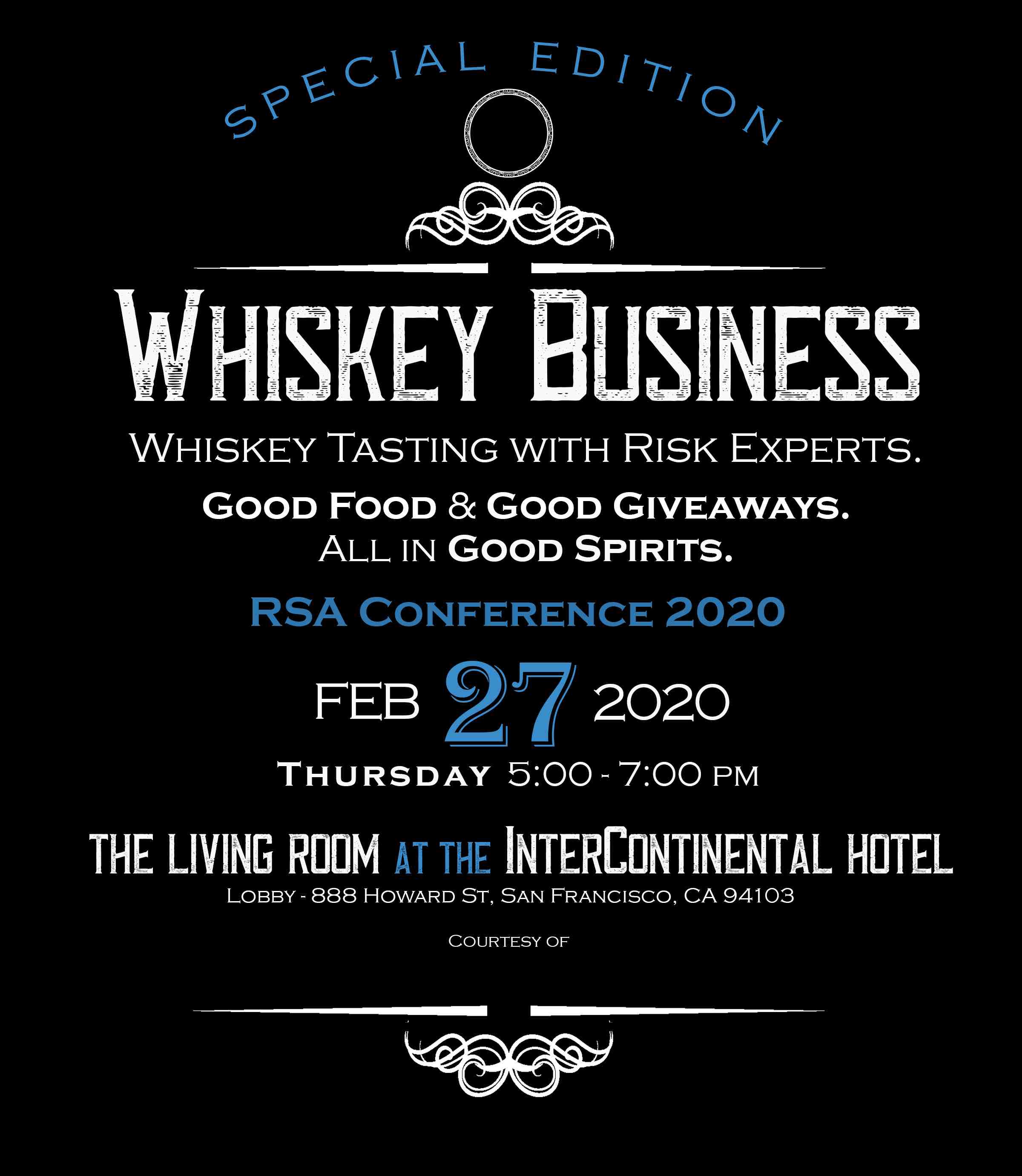HALOCK Whiskey Business RSA Conference DoCRA,