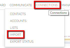 Connections Import